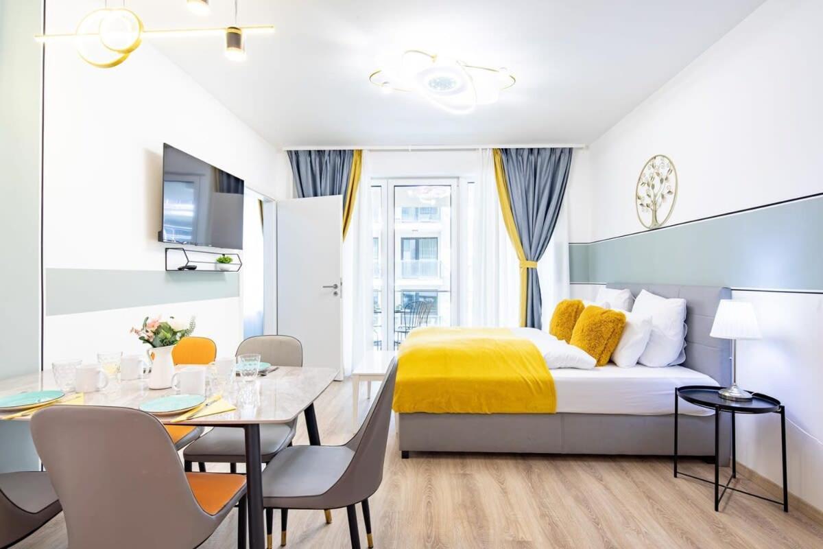 ブダペストFree Parking - Balcony - Sunny - Newアパートメント エクステリア 写真