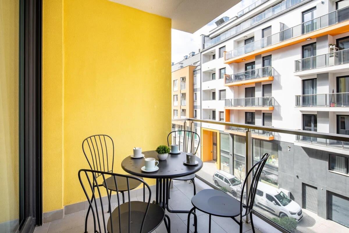 ブダペストFree Parking - Balcony - Sunny - Newアパートメント エクステリア 写真
