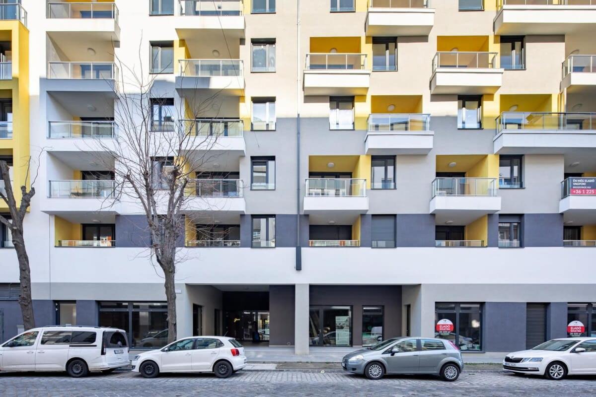 ブダペストFree Parking - Balcony - Sunny - Newアパートメント エクステリア 写真