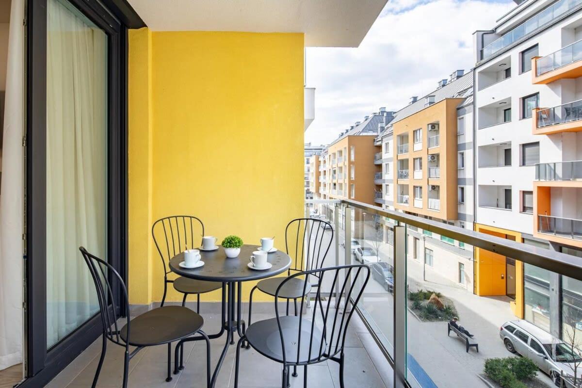 ブダペストFree Parking - Balcony - Sunny - Newアパートメント エクステリア 写真