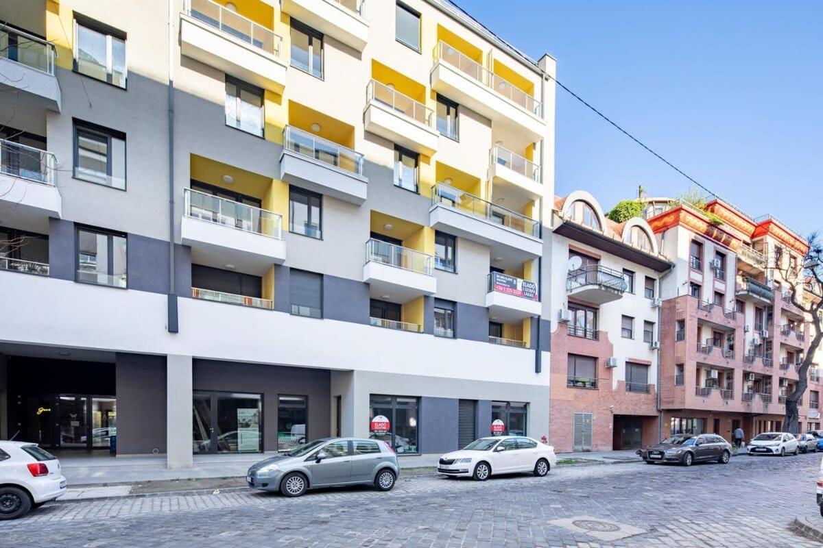 ブダペストFree Parking - Balcony - Sunny - Newアパートメント エクステリア 写真