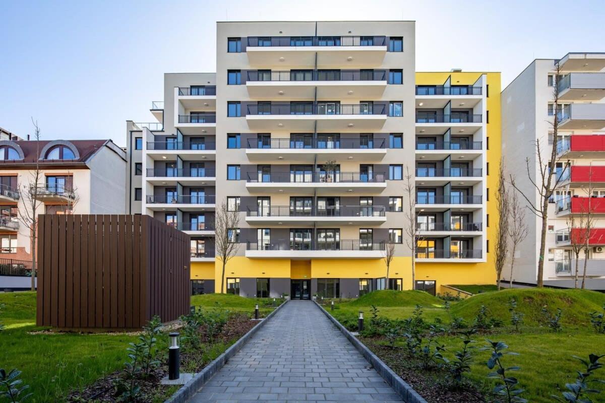 ブダペストFree Parking - Balcony - Sunny - Newアパートメント エクステリア 写真